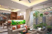 Nhà ống Sài Gòn đẹp vượt thời gian sau cải tạo 