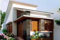 10 mẫu nhà cấp 4 mái lệch giá rẻ được ưa chuộng nhất 2018