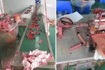 Hoảng hồn hình ảnh bên trong cơ sở sản xuất son giả