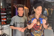 Lóa mắt tủ đồ hàng hiệu triệu đô Đàm Vĩnh Hưng thanh lý