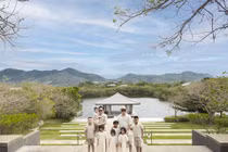 Bên trong resort 6 sao Đỗ Mạnh Cường tổ chức show thời trang