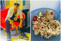 Đại gia đeo 50 cây vàng từng gây sốt giờ ra sao?