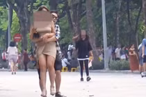 Thanh niên gây tranh cãi MXH khi bất ngờ ôm hàng loạt cô gái trẻ trên phố