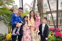 Bị nghi vấn "rạn nứt" hôn nhân với ông xã, 'hotmom 6 con' Hằng Túi nói gì? 