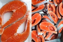 Cá hồi nhập khẩu chỉ hơn 200.000 đồng/kg: Hàng đông lạnh 