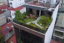 Mãn nhãn nhà phố 800 m2 thiết kế như resort giữa lòng Hà Nội