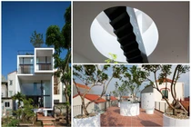 Ngôi nhà "trông như hai mà là một" nổi bật giữa ngoại thành Hà Nội