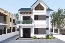 10 mẫu nhà vườn mái thái 2 tầng đẹp hút mắt