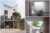 Thiết kế mái dốc ngược, nhà Hà Tĩnh khiến dân tình xuýt xoa