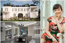 Cận cảnh biệt thự như lâu đài của nghệ sĩ Vân Dung