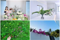 Cận cảnh biệt thự trải đầy hoa của Công Vinh - Thủy Tiên 