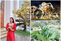 Cơ ngơi 2 mặt tiền đồ sộ của Bảo Thy và chồng đại gia