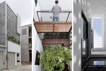 Nhà Sài Gòn lạ mắt, cá tính với gạch lỗ