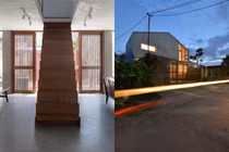 Cầu thang chắn giữa lối đi, nhà Hải Phòng khiến báo ngoại ngỡ ngàng