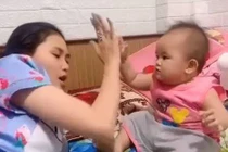 Dì dạy cháu “không mê trai”, thái độ của bé gái gây thích thú