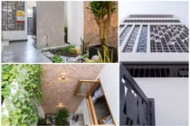 Nhà trong hẻm Sài Gòn nổi bật với thiết kế lạ