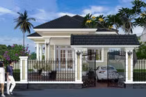 10 mẫu nhà vườn 90m2 siêu đẹp và hiện đại