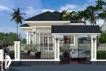 10 mẫu nhà vườn 90m2 siêu đẹp và hiện đại