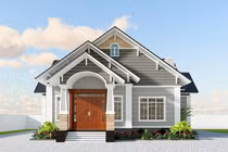 10 mẫu nhà cấp 4 diện tích 5x20m đơn giản hot nhất cuối năm 2020