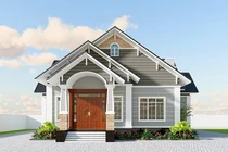 10 mẫu nhà cấp 4 diện tích 5x20m đơn giản hot nhất cuối năm 2020