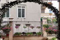 Ngắm nhà phủ đầy hoa quý của ca sĩ Bích Phương 