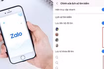 3 thao tác đơn giản làm 'bốc hơi' lịch sử tìm kiếm trên Zalo