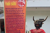 Xôn xao hình ảnh mô hình 12 con giáp được tạo hình xấu xí