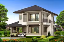 10 mẫu nhà 2 tầng mái thái khoảng 1 tỷ đồng