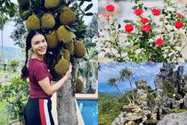 “Biệt phủ” trên đồi 8.000 m2 ngập hoa trái của NSƯT Phạm Phương Thảo