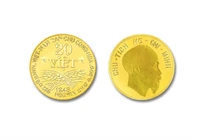 Điều thú vị về đồng tiền vàng Việt theo nguyên mẫu 1948 vừa ra mắt