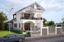 10 mẫu nhà mái thái 2 tầng 1 tỷ đáng xây nhất hiện nay