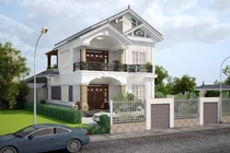 10 mẫu nhà mái thái 2 tầng 1 tỷ đáng xây nhất hiện nay