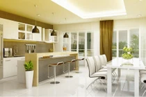 May mắn và tài lộc với cách bố trí phòng bếp hợp phong thuỷ