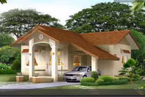 10 mẫu nhà vườn cấp 4 đẹp long lanh giá dưới 500 triệu