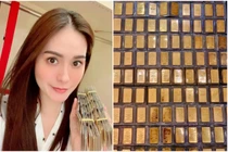 Độ giàu có của nữ đại gia vừa “phá kho” 100 cây vàng