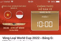 Vé xem trận Việt Nam - Indonesia "cháy" chỉ sau 1 phút, nhiều người thất vọng