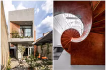 Xây gạch không trát, nhà Bình Dương đẹp lạ lùng trên báo Mỹ