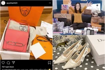 Bộ sưu tập hàng hiệu đắt đỏ của Quỳnh Anh - vợ Duy Mạnh