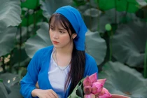 Thiếu nữ dân tộc Sán Dìu quê Thái Nguyên có nhan sắc nàng thơ