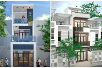 10 mẫu nhà ống 3 tầng 1 tum tiết kiệm chi phí 