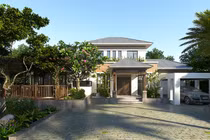 10 mẫu biệt thự mini kết hợp sân vườn đẹp quên lối về