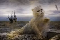 Ngộ nghĩnh loạt ảnh photoshop mèo độc đáo