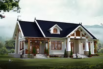 10 mẫu biệt thự vườn dưới 1 tỷ đồng đáng học tập