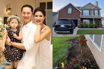 Hé lộ không gian sống của chồng Trang Trần tại Mỹ