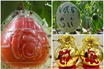 3 loại quả khắc chữ tài lộc “cháy hàng” dịp Tết Giáp Thìn 2024 