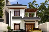 Ngây ngất 10 mẫu nhà mái thái 800 triệu đồng