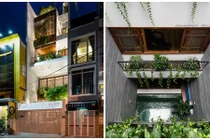 Ngắm nhà ở kết hợp văn phòng rợp bóng cây xanh ở Nha Trang