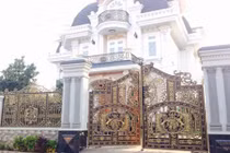 10 mẫu cổng nhôm đẹp nhất 2018