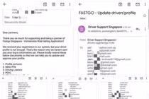 FastGo có thể bị phạt vì lộ thông tin hàng trăm tài xế Singapore