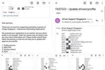 FastGo có thể bị phạt vì lộ thông tin hàng trăm tài xế Singapore